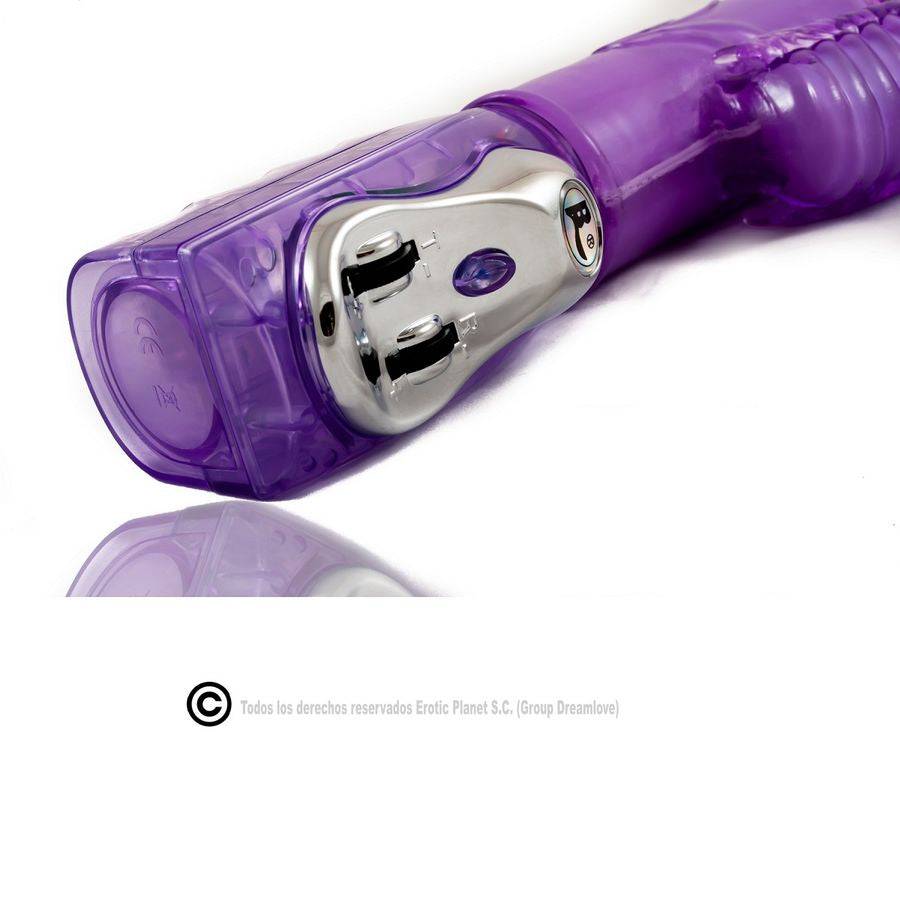 BAILE - LILAC RABBIT UP & DOWN ROTATOR SUPERSTIMULATOR - Amore24