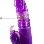 BAILE - LILAC RABBIT UP & DOWN ROTATOR SUPERSTIMULATOR - Amore24