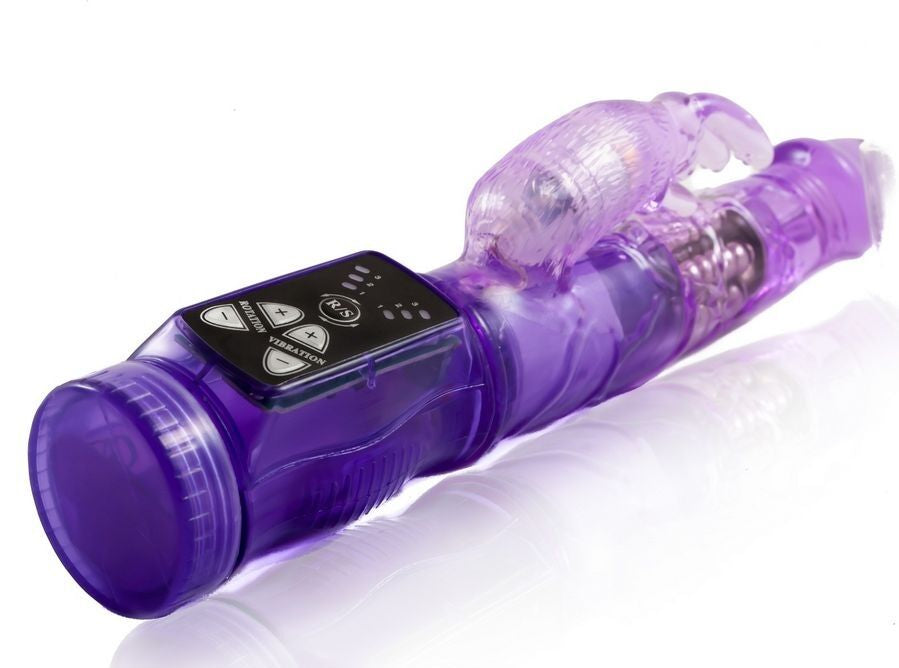 BAILE - MINI ROTATOR WITH RABBIT HAPPY ANGEL LILAC - Amore24