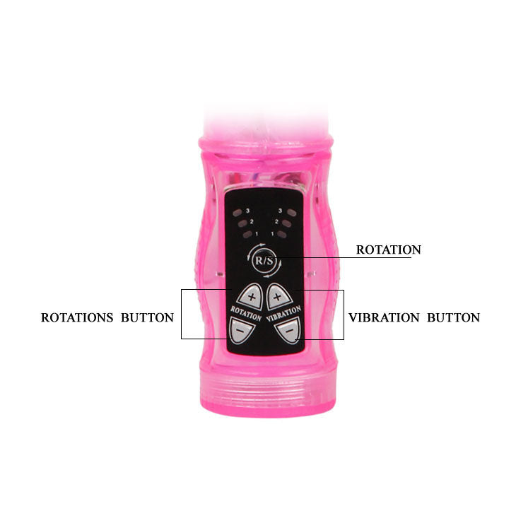 BAILE - PINK RABBIT MINI ROTATOR SUPERSTIMULATOR - Amore24