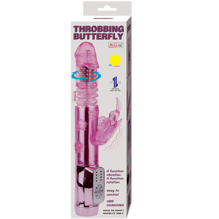 BAILE - US RABBIT THROBBING BUTTERF - Amore24