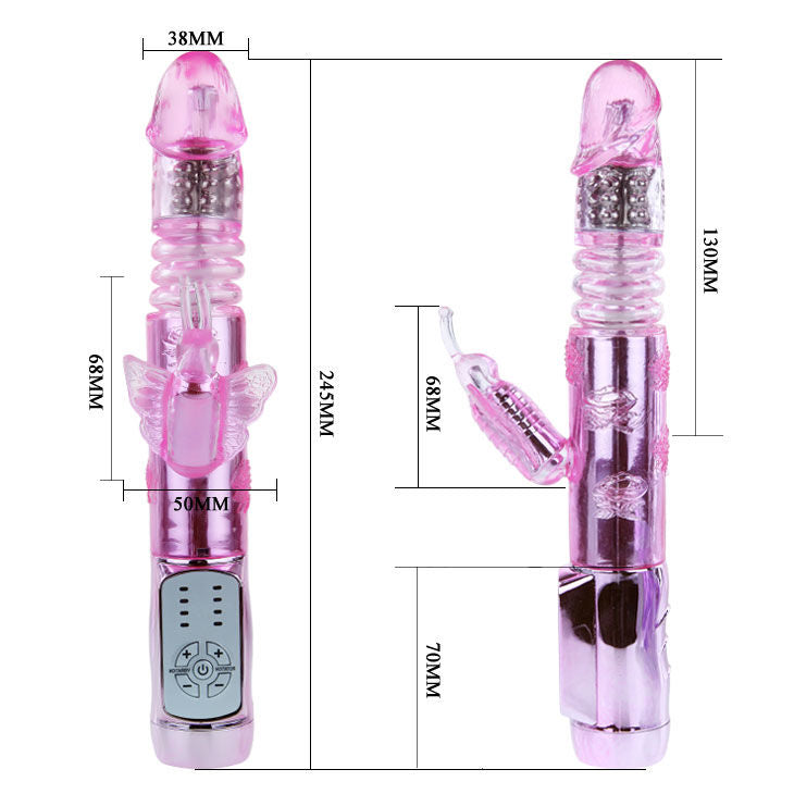 BAILE - US RABBIT THROBBING BUTTERF - Amore24