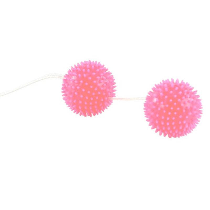 BAILE - A DEEPLY PLEASURE PINK TEXTURED BALLS 3.6 CM - Amore24