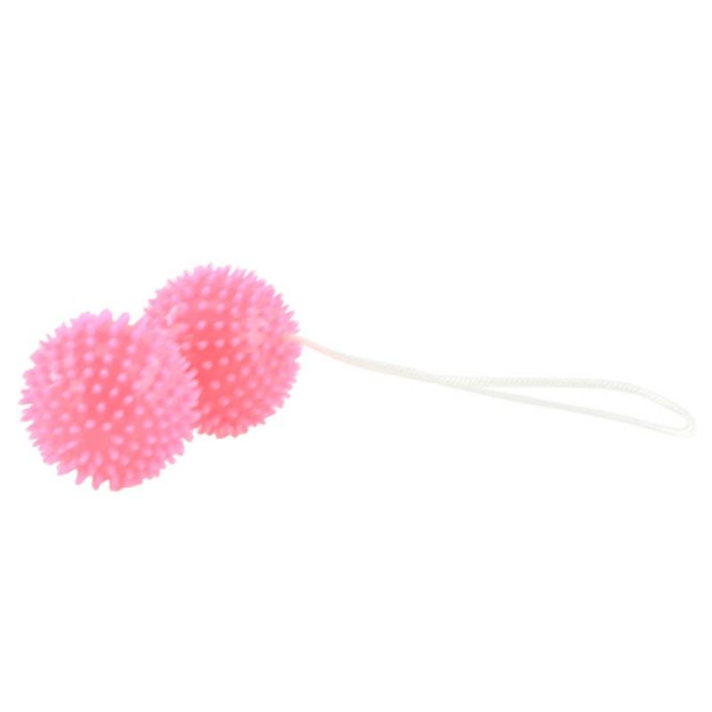 BAILE - A DEEPLY PLEASURE PINK TEXTURED BALLS 3.6 CM - Amore24