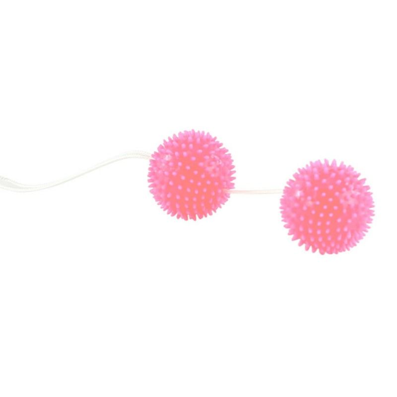 BAILE - A DEEPLY PLEASURE PINK TEXTURED BALLS 3.6 CM - Amore24