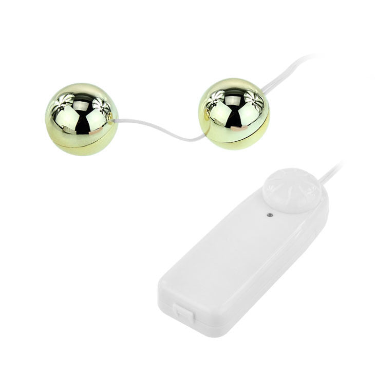 BAILE - GOLDEN CHINESE BALLS VIBRATOR - Amore24