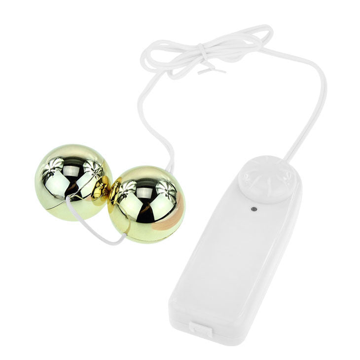 BAILE - GOLDEN CHINESE BALLS VIBRATOR - Amore24