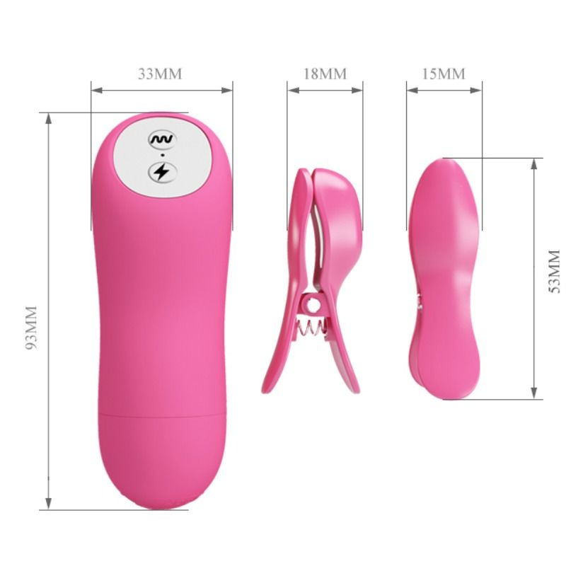BAILE - ROMANTIC WAVE PIZZAS WITH VIBRATION AND FUCHSIA ELECTROSHOCK - Amore24