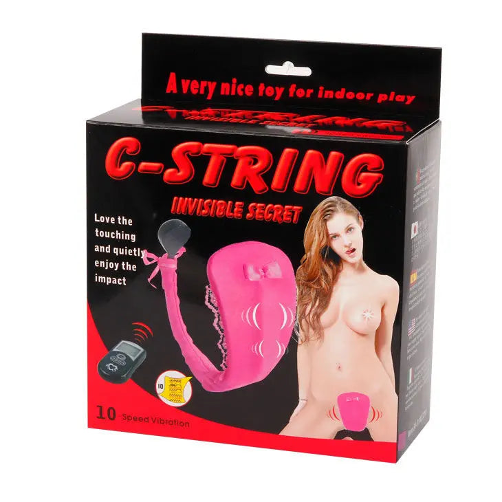 BAILE - THONG WITH VIBRATOR WITH LILAC REMOTE CONTROL - Amore24
