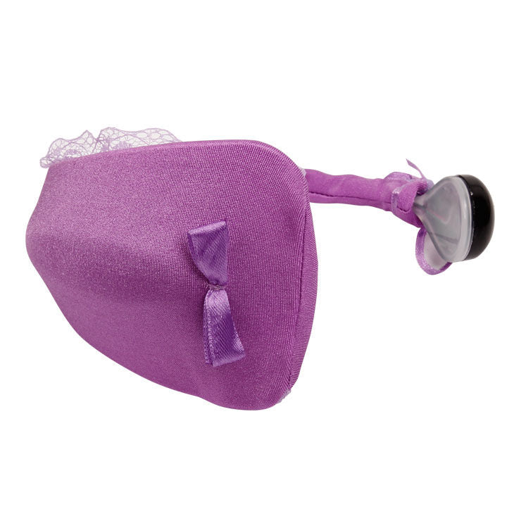 BAILE - THONG WITH VIBRATOR WITH LILAC REMOTE CONTROL - Amore24