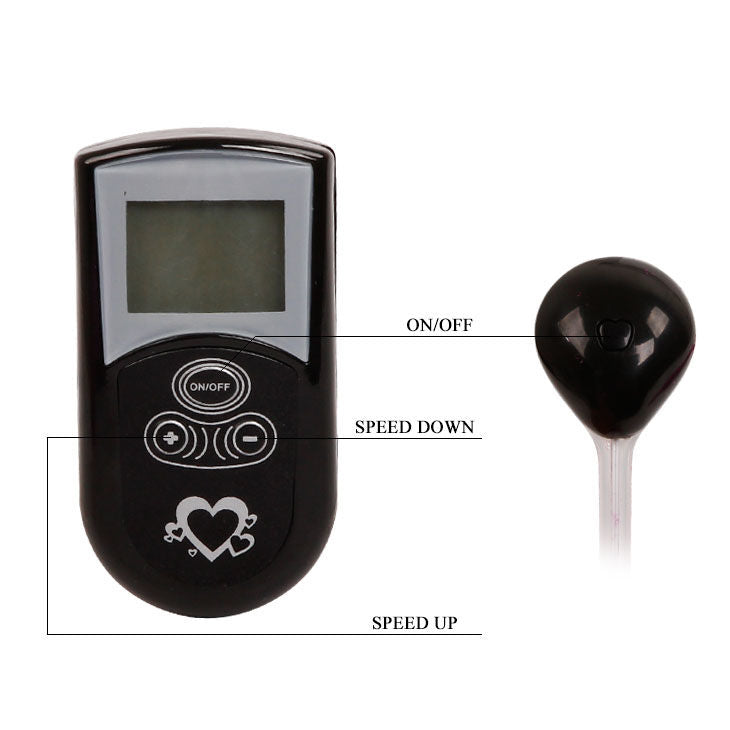BAILE - THONG WITH VIBRATOR WITH LILAC REMOTE CONTROL - Amore24