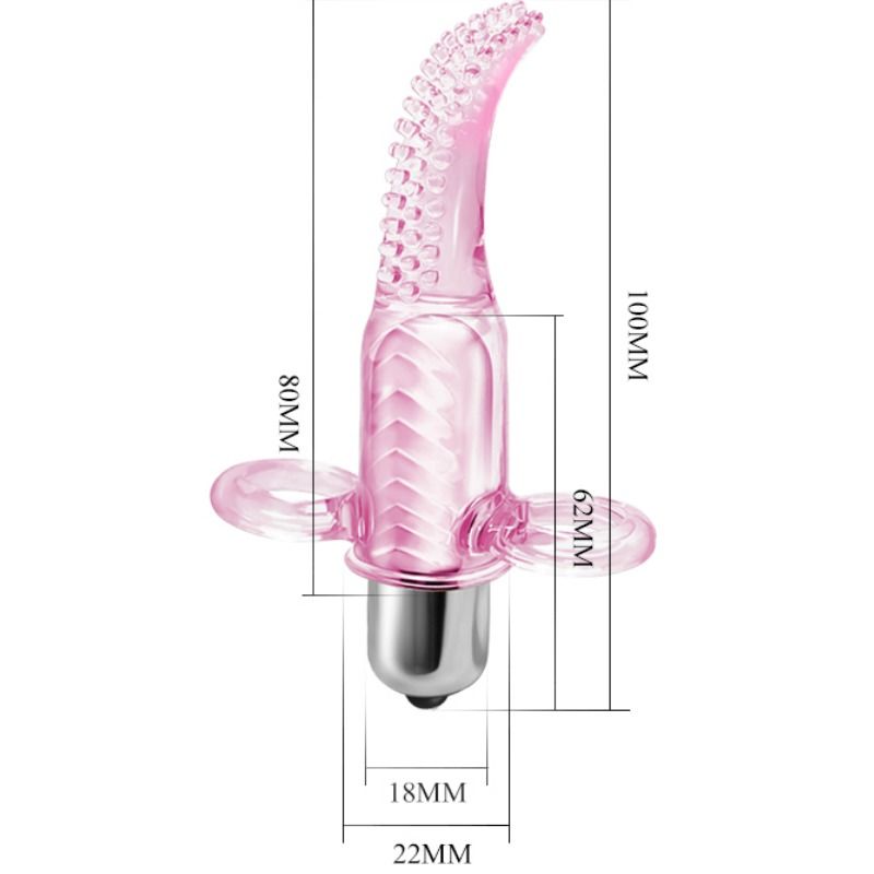 BAILE - VIBRO FINGER THIMBLE STIMULATOR - Amore24