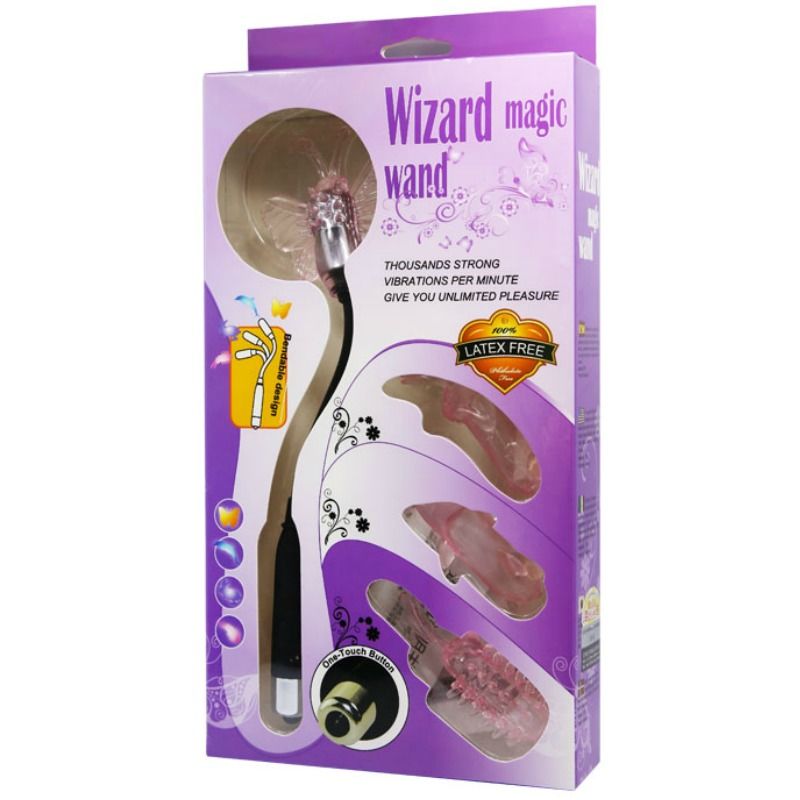 BAILE - WIZARD MAGIC WAND STIMULATOR WITH VIBRATION - Amore24