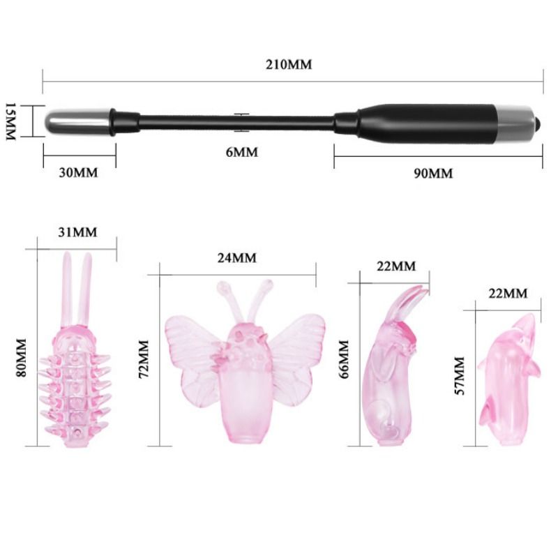 BAILE - WIZARD MAGIC WAND STIMULATOR WITH VIBRATION - Amore24