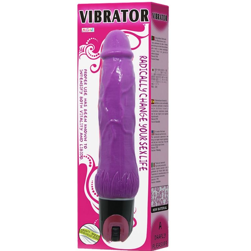 BAILE - DAAPLY PLEASURE MULTISPEED VIBRATOR PURPLE - Amore24