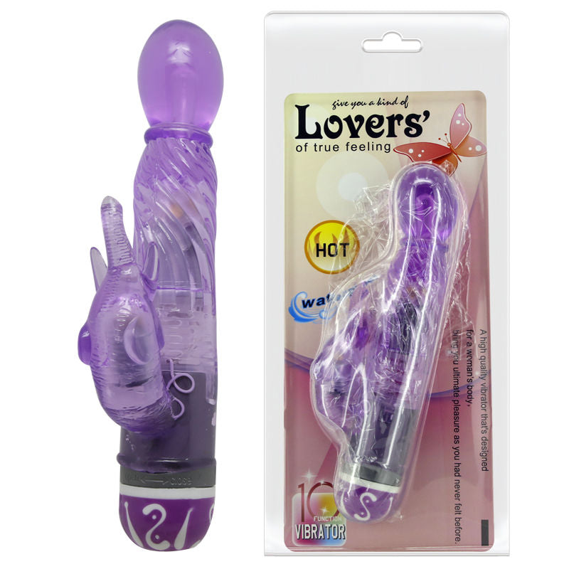 BAILE - MULTIVE SPEED VIBRATOR WITH LILAC STIMULATOR - Amore24