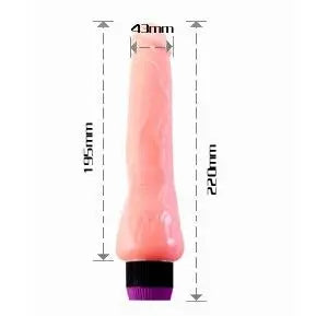 BAILE - REALISTIC VIBRATOR 19.5 CM - Amore24