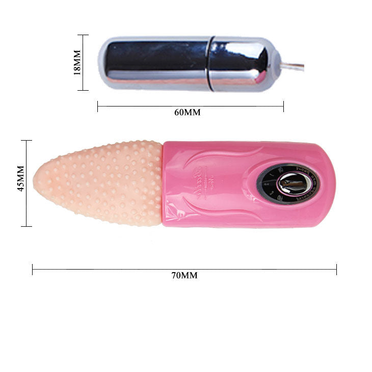 BAILE - TONGUE MASSAGER 3V - Amore24