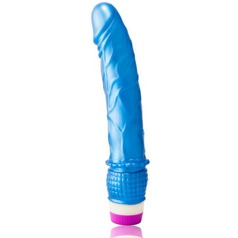 BAILE - WAVES OF PLEASURE VIBRATOR 23 CM BLUE - Amore24