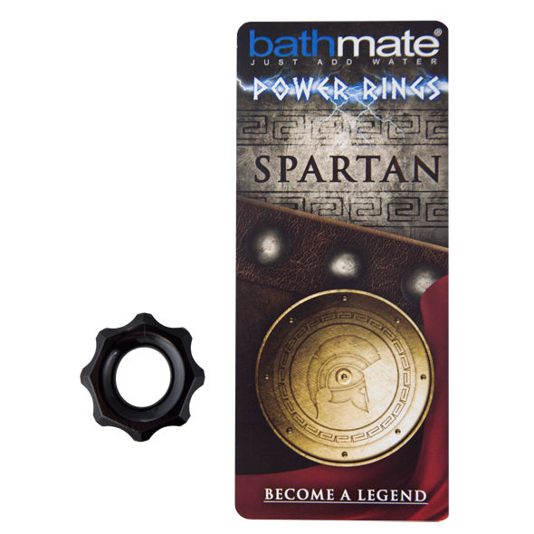 BATHMATE - SPARTAN BLACK PENIS RING - Amore24