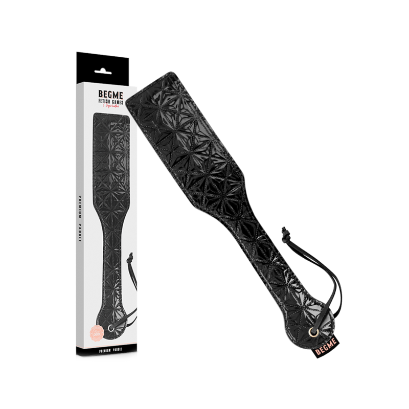 BEGME - BLACK EDITION VEGAN LEATHER PADDLE - Amore24