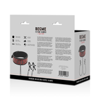 BEGME - RED EDITION COLLAR WITH NIPPLE CLAMPS WITH NEOPRENE LINING - Amore24