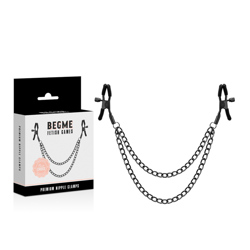 BEGME - RED EDITION NIPPLE CLIPS WITH CHAIN - Amore24