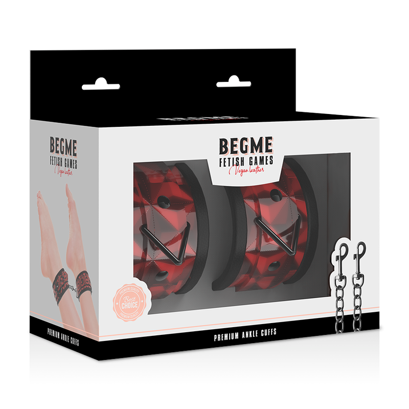 BEGME - RED EDITION PREMIUM ANKLE CUFFS WITH NEOPRENE LINING - Amore24
