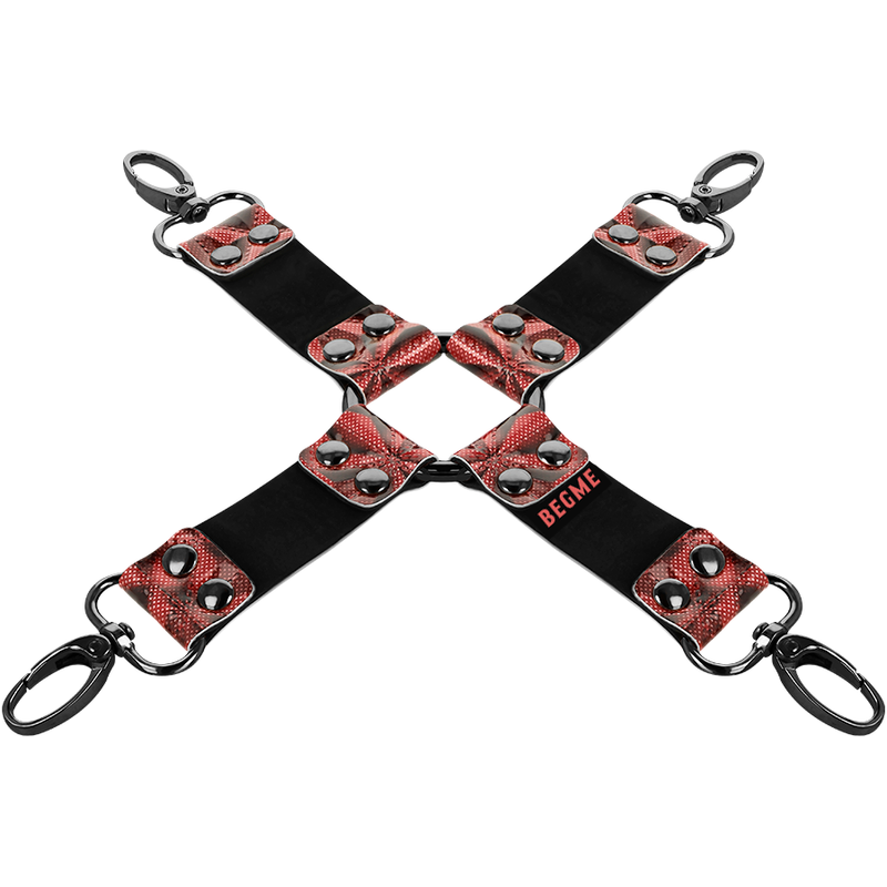 BEGME - RED EDITION PREMIUM VEGAN LEATHER HOG TIE - Amore24
