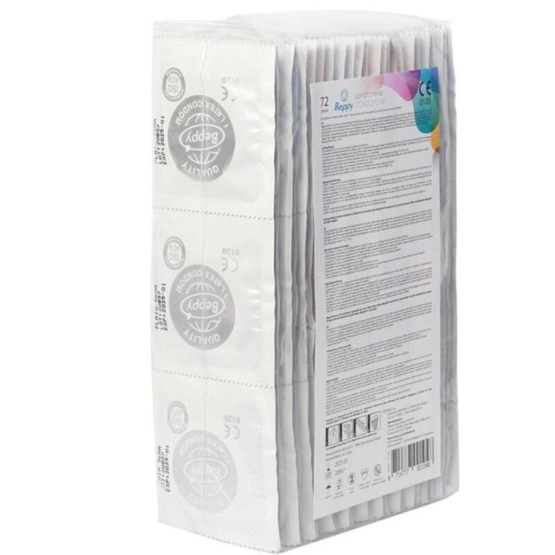 BEPPY - NATURAL CONDOMS 72 UNITS - Amore24