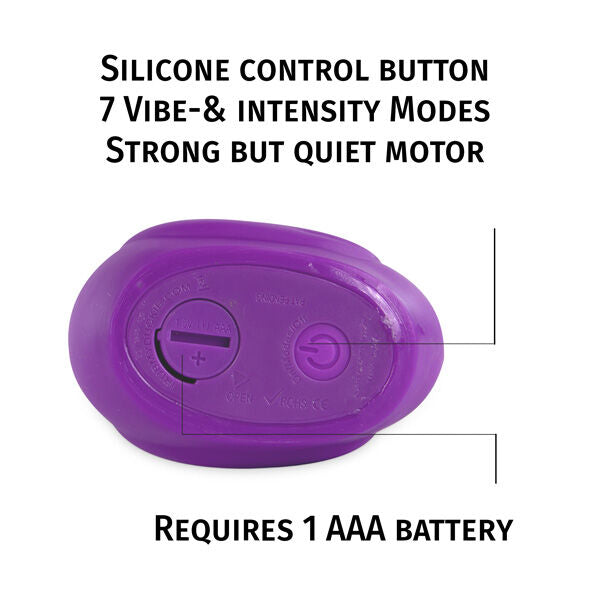 BIG TEASE TOYS - I RUB MY DUCKIE CLASSIC VIBRATING DUCK PURPLE - Amore24