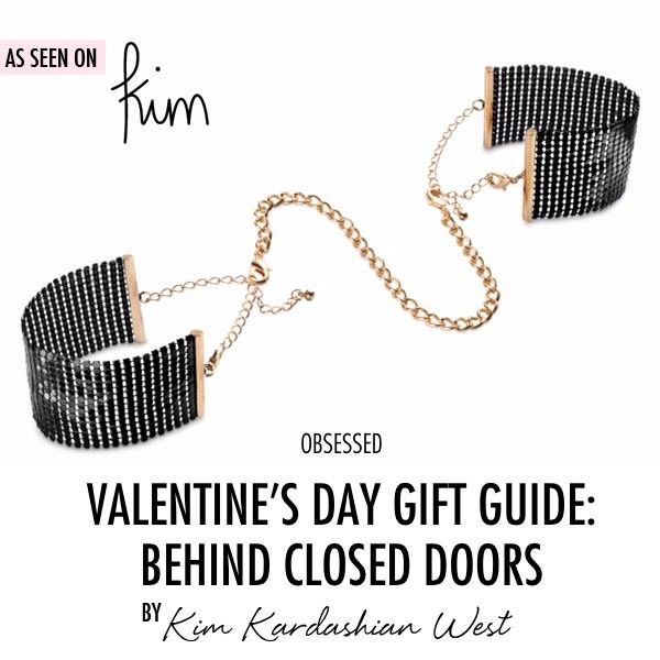 BIJOUX - DÉSIR MÉTALLIQUE BLACK METAL MESH HANDCUFFS - Amore24