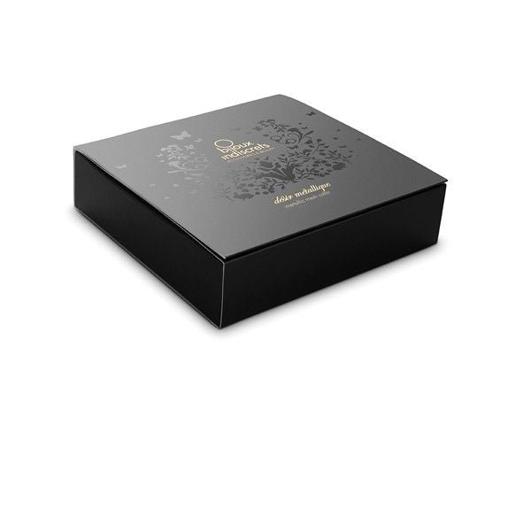 BIJOUX - DÉSIR MÉTALLIQUE GOLDEN METALLIC NECKLACE - Amore24