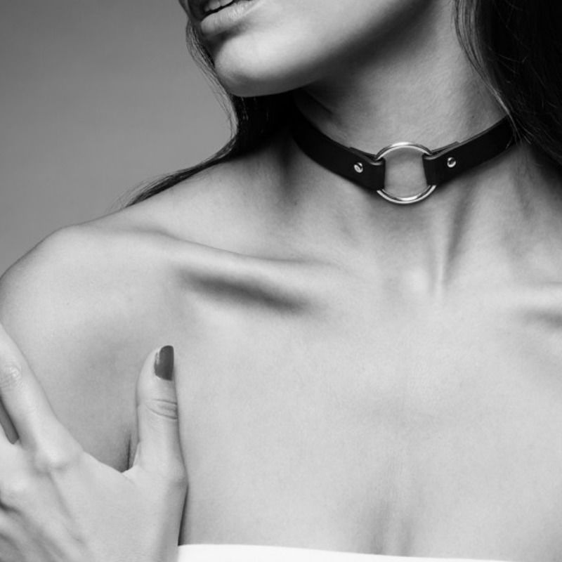 BIJOUX INDISCRETS MAZE - BLACK CHOKER NECKLACE - Amore24