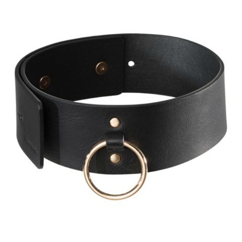 BIJOUX INDISCRETS MAZE - BLACK NECKLACE WITH STRAP - Amore24