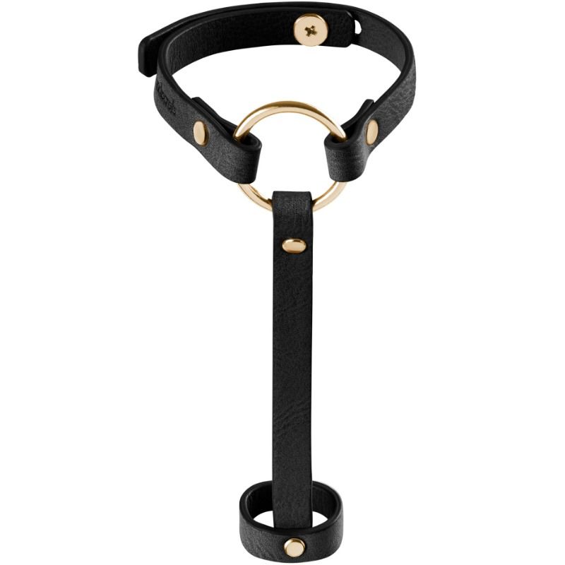BIJOUX - INDISCRETS MAZE BRACELET / HAND HARNESS BLACK - Amore24
