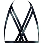 BIJOUX INDISCRETS MAZE - HALTER BRA HARNESS BLACK - Amore24
