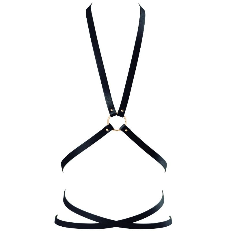 BIJOUX INDISCRETS MAZE - MULTI-WAY HARNESS BLACK - Amore24