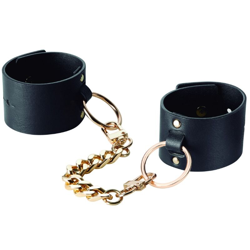BIJOUX INDISCRETS MAZE - WIDE CUFFS BLACK - Amore24