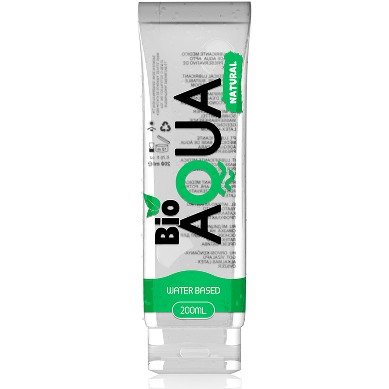 BIOAQUA - LUBRICANT NATURAL INGREDIENTS WATER BASED 200 ML - Amore24