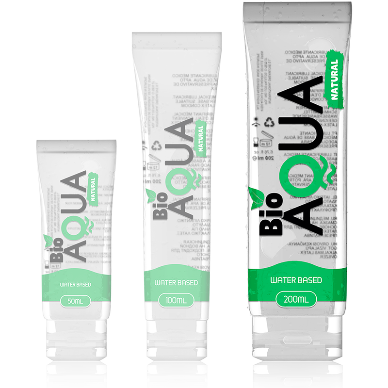 BIOAQUA - LUBRICANT NATURAL INGREDIENTS WATER BASED 200 ML - Amore24