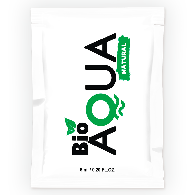 BIOAQUA - WATERBASED LUBRICANT NATURAL INGREDIENTS 6 ML - Amore24