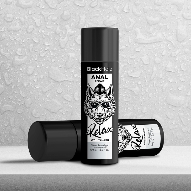 BLACK HOLE - ANAL REPAIR WATER BASED RELAX WITH HYALURON 100 ML - Amore24
