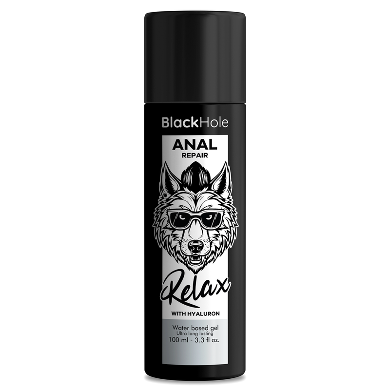 BLACK HOLE - ANAL REPAIR WATER BASED RELAX WITH HYALURON 100 ML - Amore24