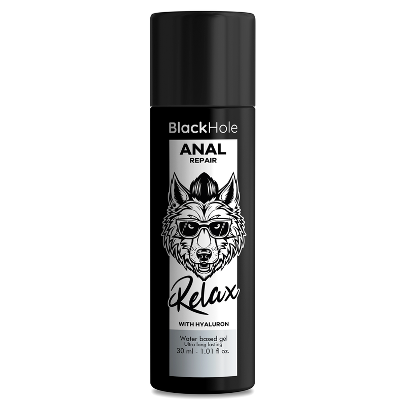 BLACK HOLE - ANAL REPAIR WATER BASED RELAX WITH HYALURON 30 ML - Amore24