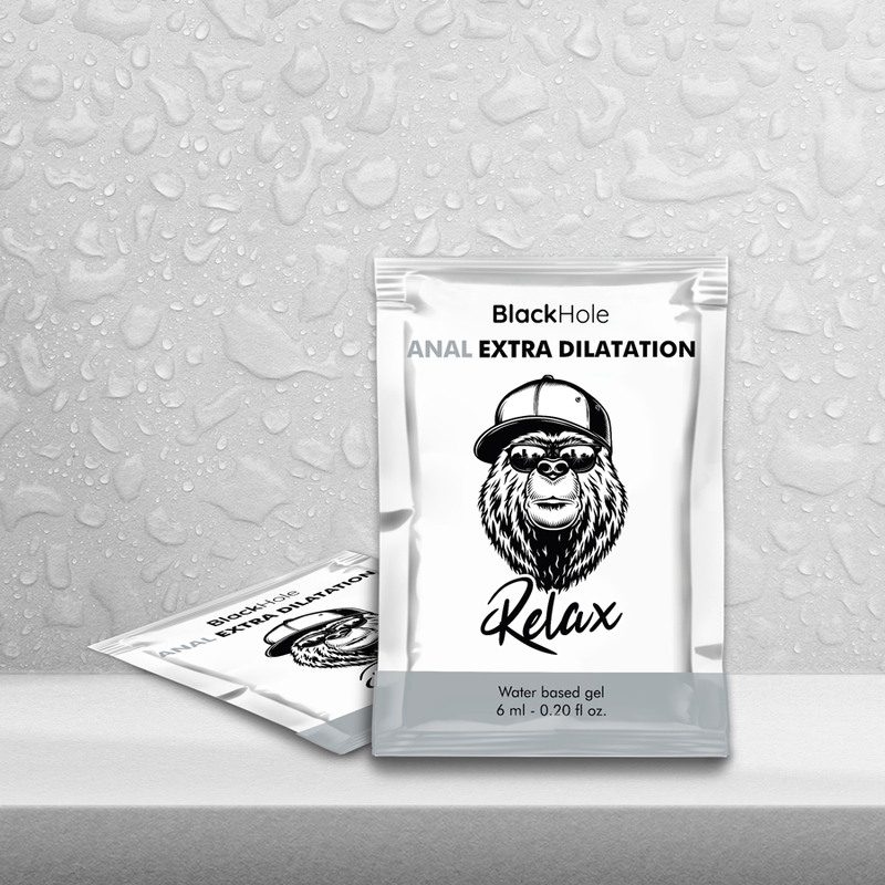 BLACK HOLE - WATER BASED GEL EXTRA DILATATION 6 ML SINGLE DOSE - Amore24