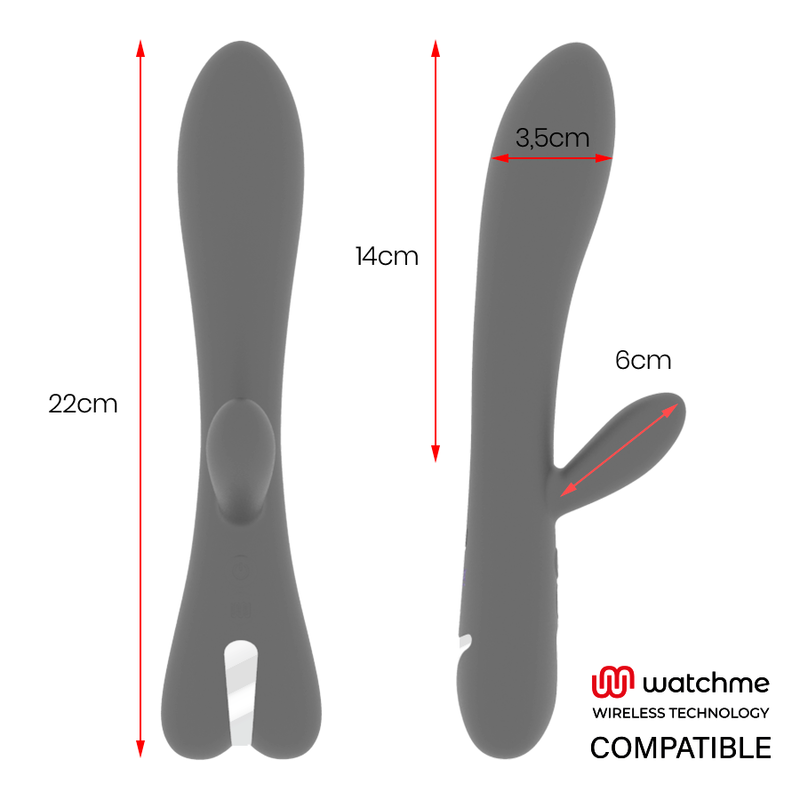 BRILLY GLAM - ERIK VIBRATOR WATCHME WIRELESS TECHNOLOGY COMPATIBLE - Amore24