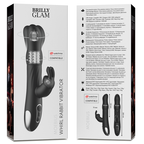 BRILLY GLAM- MOEBIUS RABBIT VIBRATOR & ROTATOR COMPATIBLE WITH WATCHME WIRELESS TECHNOLOGY - Amore24