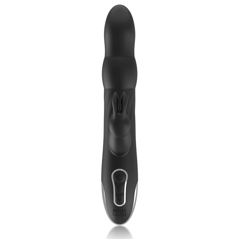 BRILLY GLAM- MOEBIUS RABBIT VIBRATOR & ROTATOR COMPATIBLE WITH WATCHME WIRELESS TECHNOLOGY - Amore24