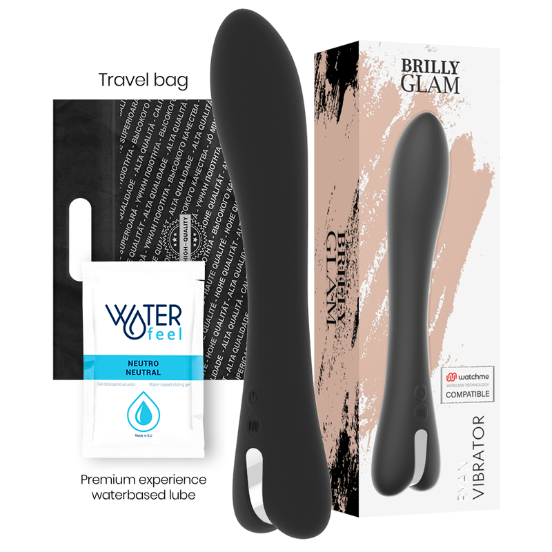 BRILLY GLAM - RYAN VIBRATOR WATCHME WIRELESS TECHNOLOGY COMPATIBLE - Amore24